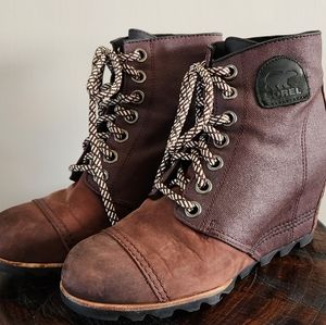 Sorel Lace Up Boots